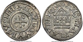 Carolingian. Louis the Pious (814-840) Denier ND (822-840) XF45 NGC, Uncertain mint (possibly Venice), Coupland Group G. Obverse +HLVDOVVICVS IMP Cros...