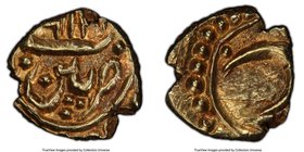 Mysore. Tipu Sultan gold Fanam ND AH 120X (1787-1799) MS63 PCGS, Patan mint, KM128.1. 6mm. 0.39gm. 

HID09801242017