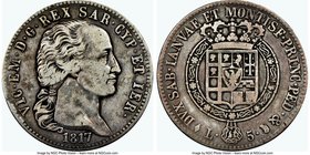 Sardinia. Vittorio Emanuele I 5 Lire 1817 (Eagle)-L VF20 NGC, Turin mint, KM113.

HID09801242017