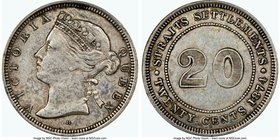 British Colony. Victoria 20 Cents 1874-H XF45 NGC, KM12, Prid-42. Mintage: 45,000. Anthracite and pewter toning. 

HID09801242017