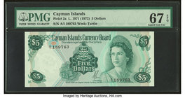 Cayman Islands Currency Board 5 Dollars 1971 (ND 1972) Pick 2a PMG Superb Gem Unc 67 EPQ. 

HID09801242017