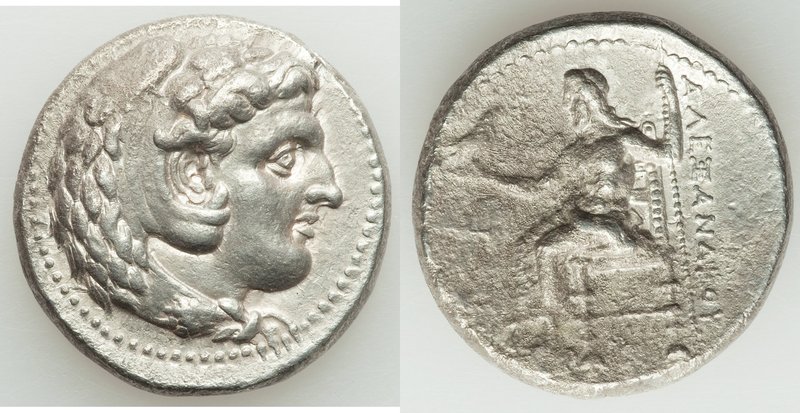MACEDONIAN KINGDOM. Alexander III the Great (336-323 BC). AR tetradrachm (36mm, ...