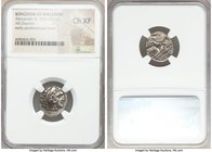MACEDONIAN KINGDOM. Alexander III the Great (336-323 BC). AR drachm (17mm, 8h). NGC Choice XF. Posthumous issue of Lampsacus, ca. 320-305 BC. Head of ...