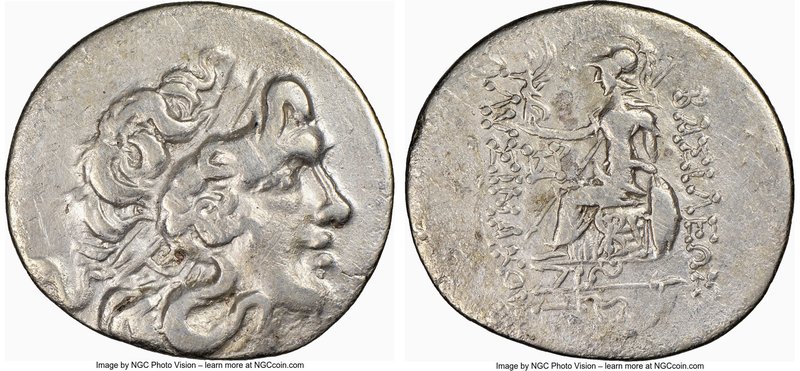 THRACE. Byzantium. Ca. 2nd-1st centuries BC. AR tetradrachm (32mm, 11h). NGC Cho...