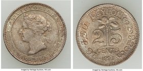 British Colony. Victoria 25 Cents 1899 UNC, KM95. 17.7mm. 2.92gm. Lovely pastel toning. 

HID09801242017