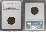 Provisional 1/8 Peso 1823-LM AU55 Brown NGC, Lima mint, KM137.

HID09801242017