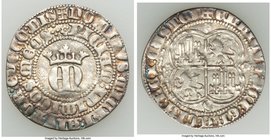 Enrique II Real ND (1369-1379)-S XF, Seville mint, ("S" mm below arms), Castan-334, Type-2. 26mm. 3.17gm. Slightly wavy flan, toned. 

HID09801242017