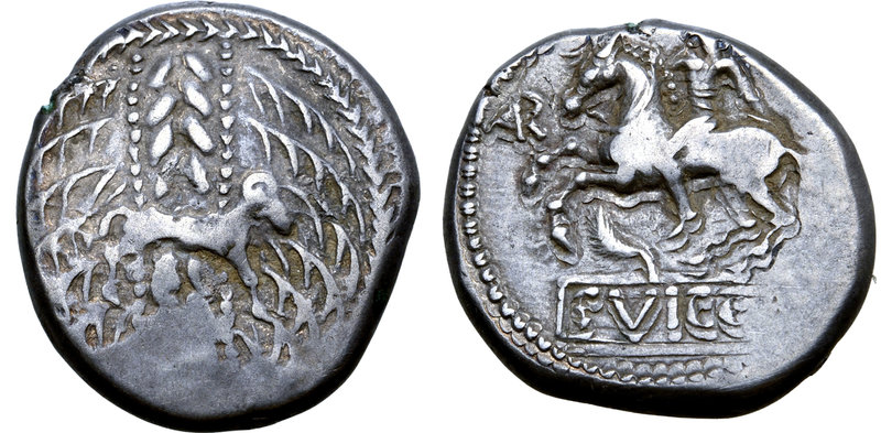 Central Europe, West Noricum AR Tetradrachm. Svicca Type. Circa 1st century BC. ...
