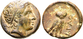 Thrace, Agathopolis Æ12.