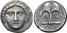 Thrace, Apollonia Pontika AR Diobol.
