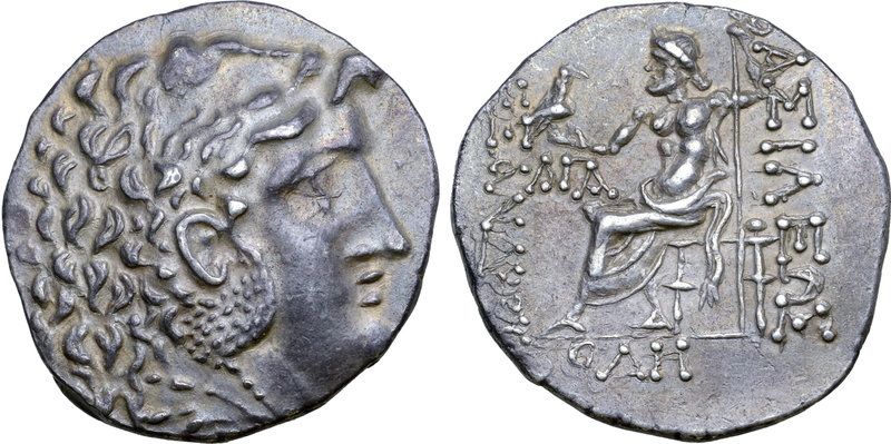 Thrace, Odessos AR Tetradrachm. Circa 120-100 BC. In the name and types of Alexa...