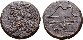 Cimmerian Bosporos, Pantikapaion Æ26.