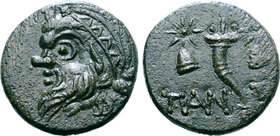 Cimmerian Bosporos, Pantikapaion Æ18.