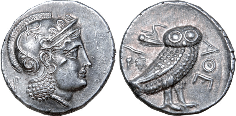 Parthia(?), 'Athenian Series' AR Didrachm. Hekatompylos(?), circa 246/5-239/8 BC...