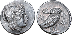 Parthia(?), 'Athenian Series' AR Didrachm.