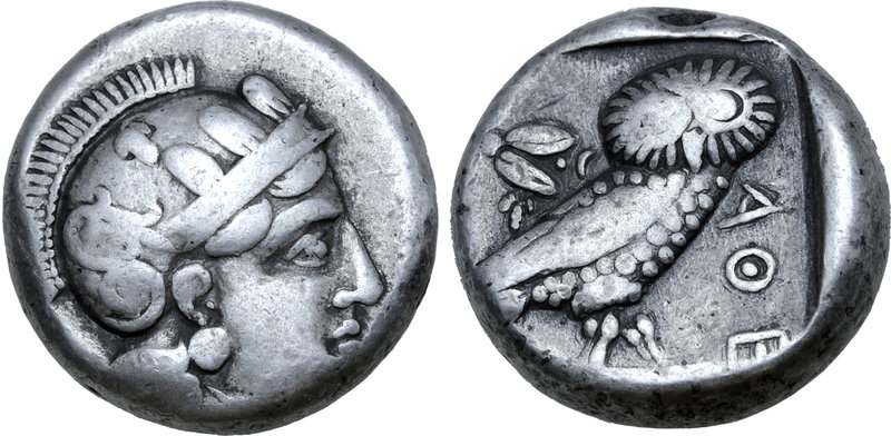 Uncertain Eastern Satrapy, ‘Athenian Series’ AR Tetradrachm. Uncertain mint, cir...