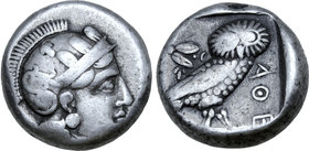 Aria or Drangiana(?), 'Athenian Series' AR Tetradrachm.