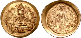 Kushano-Sasanians, time of Ardaxšīr (Ardashir) - Pērōz (Fīrūz) I AV Dinar.