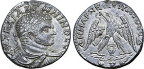 Judaea. Caracalla AR Tetradrachm of Aelia Capitolina.