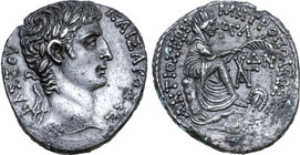 Augustus AR Tetradrachm of Antioch, Seleucis and Pieria.