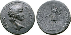 Antinous AE Medallion of Ancyra, Galatia.
