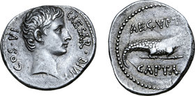Octavian AR Denarius.