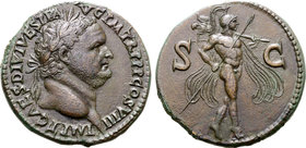 Titus Æ Sestertius.