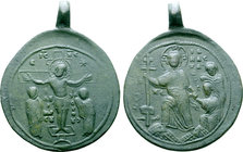 Constantinople Æ Medallion.