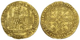 Belgien Flandern Ludwig von Male, 1346-1384. Lion dor o. J., Gent. 5,35 g. Delm. 460 (R); Fb. 157. GOLD.
prächtige Erhaltung gutes vorzüglich