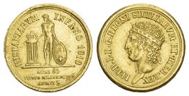 Italien Neapel Sizilien Ferdinand I., 1816-1825.
3 Ducati 1818, Neapel. 3,77 g Feingold. Fb. 857; Pagani 80 a; Schl. 364. GOLD. vorzüglich