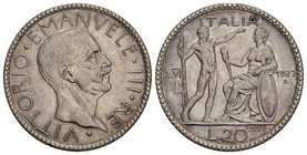 Italien Victor Emanuel III., 1900-1946. 20 Lire A VI/1927 R, Rom. Dav. 145; Pagani 672 sehr selten in dieser Qualität fast unzirkuliert