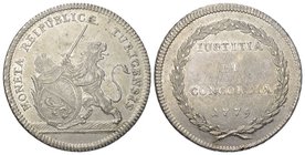 Schweiz / Switzerland / Suisse Zürich Taler 1779. Dav. 1795; HMZ 2­1164iii. 26,40 g. Selten in dieser Erhaltung. Vorzüglich