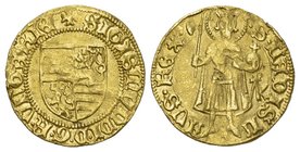 UNGARN Sigismund 1387-1437 Goldgulden o.J. (1418), Kremnitz (3,48 g); Pohl:D 2-29 sehr selten prachtvolle Erhaltung vorzüglich bis unzirkuliert
