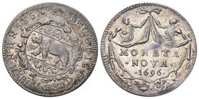 Bern 1696 20 Kreuzer Silber 5g selten MH 129 vorzüglich