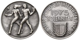 Burgdorf 1975 Schulprämie Silber 16,4g selten 33mm vorzüglich