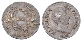 Frankreich L `An 13 1/4 Francs Silber ss-vz