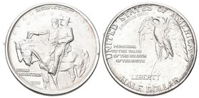 USA 1925 1/2 Dollar Silber Stone Mountain Silber 12,5g KM 157 vz