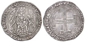 Neapel Sizilien O.J Coronato 1458-1494 Silber Ferdinant V ss-vz