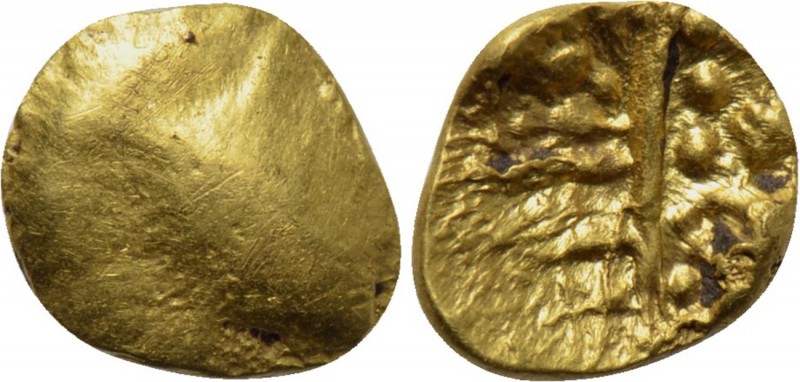 CENTRAL EUROPE. Boii. GOLD 1/24 Stater (2nd-1st centuries BC). 

Obv: Plain bu...