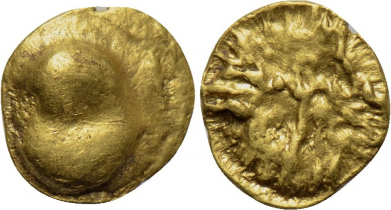 CENTRAL EUROPE. Boii. GOLD 1/24 Stater (2nd century BC). "Athena Alkis" type. 
...