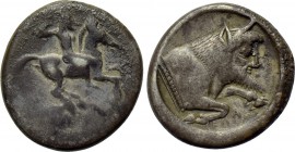 SICILY. Gela. Didrachm (Circa 490/85-480/75 BC).