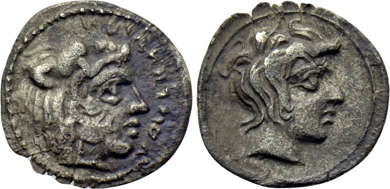 SICILY. Longane. Litra (Circa 415-405 BC). 

Obv: ΛONΓANAION. 
Head of Herakl...