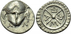 THRACE. Mesambria. Diobol (Circa 4th century BC).