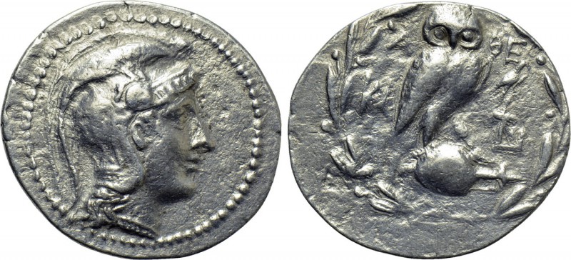 ATTICA. Athens. Tetradrachm (164/3-140/39 BC). New Style Coinage. Demetrios and ...