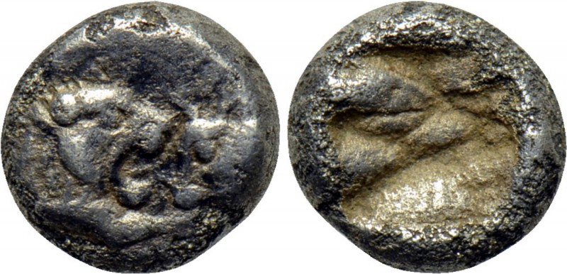 KINGS OF LYDIA. Kroisos (Circa 564/53-550/39 BC). 1/24 Stater. Sardes. 

Obv: ...