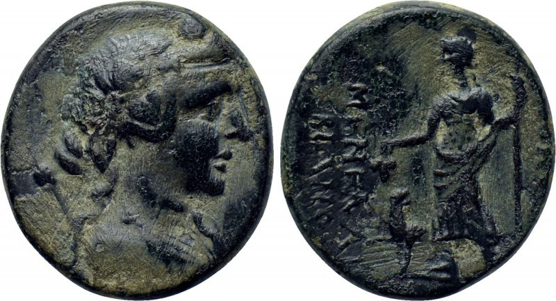PHRYGIA. Dionysopolis. Ae (2nd-1st centuries BC). Menekles Biano, magistrate. 
...