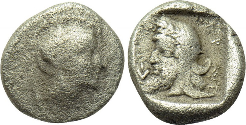 DYNASTS OF LYCIA. Kherei (Circa 440/30-410 BC). 1/4 Stater or Hemidrachm. Xantho...