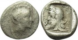 DYNASTS OF LYCIA. Kherei (Circa 440/30-410 BC). 1/4 Stater or Hemidrachm. Xanthos.