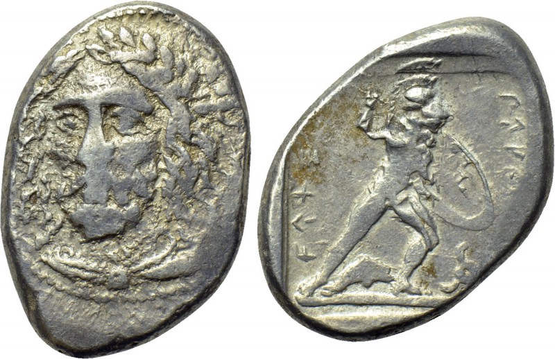 DYNASTS OF LYCIA. Perikles (Circa 380-360 BC). Stater. Antipellos. 

Obv: Laur...