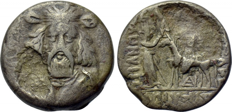 KINGS OF PARTHIA. Artabanos IV (Circa 10-38). BI Tetradrachm. Seleukeia on the T...